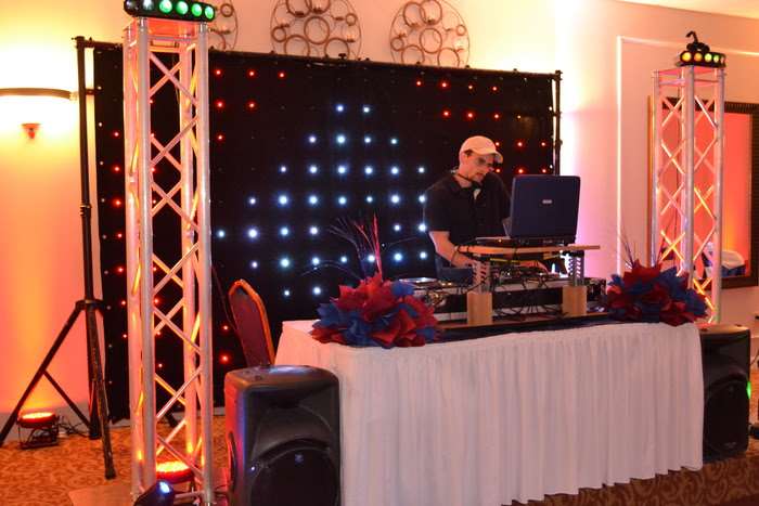 dj performing live music at special events venue in Marietta, GA