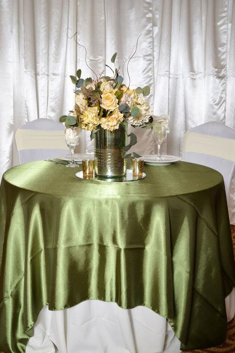 Bride and Groom Table at our intimate wedding venue in Marietta, GA